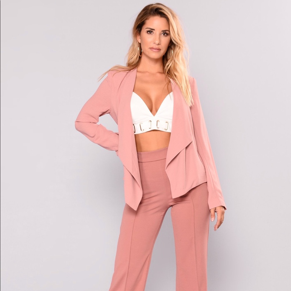 LOVE TREE | Small Women’s Lilac Salmon Blazer
